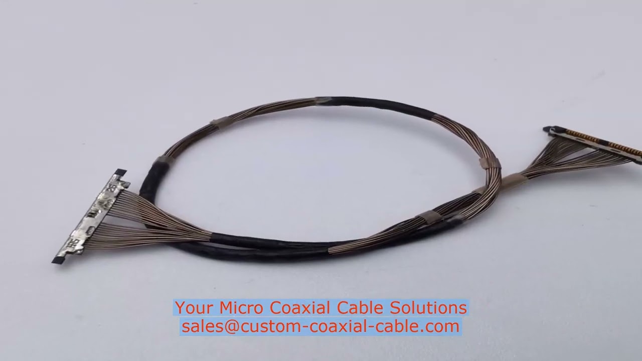 awg-48 micro-coax UL94 V‑0 flame rating samsung lvds cable problems coaxial wireless adapter odm odm