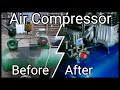 Air Compressor Build. Restore and Upgrade Old Air Compressor. Restaurare Compresor Aer