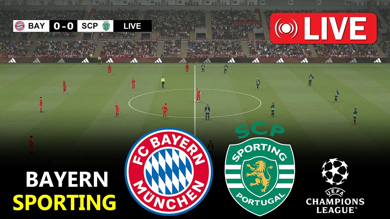 Bayern Munich vs Sporting Cp | Champions League 2025 | PES 21 Simulation Gameplay