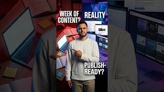 A week of content in 60 minutes? #ai #productivity #contentcreation