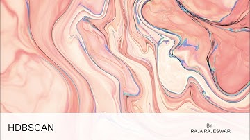ML|Unsupervised Learning|Clustering Algorithm| How HDBSCAN Clustering works!!