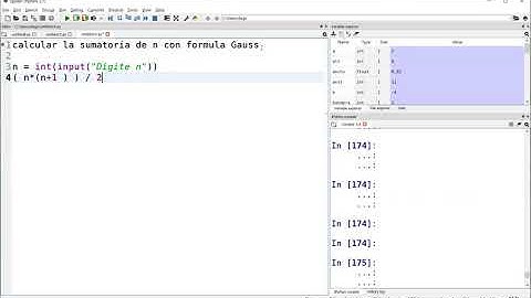 Sumatoria N-números usando fórmula Gauss