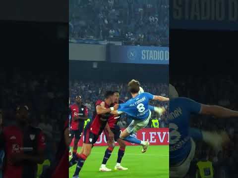 Scott McTominay With A Scissors Kick Napoli