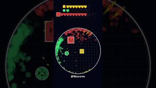 Bouncing Ball Arena - Big Red VS Blue, Green & Yellow