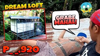 MUNTIK MAHIMATAY SI EKUNG SA PRESYO NG HOMING PIGEON DREAM LOFT | UBOS ANG IPON!