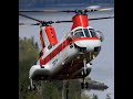 107ii vertol columbia logging helicopter touch  go in the rain
