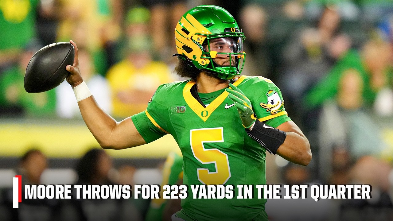 Dante Moore throws for 223 PASSING YARDS in the FIRST QUARTER 🔥 | ESPN College Football