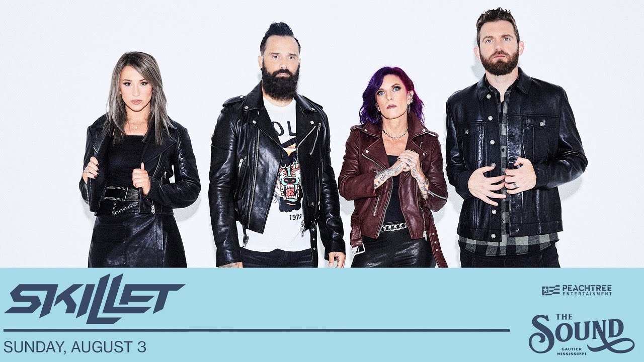 Skillet - The Sound Amphitheater (Gautier, MS) - August 3rd, 2025