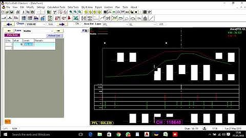 how to use mycivilsoft  xsection and export