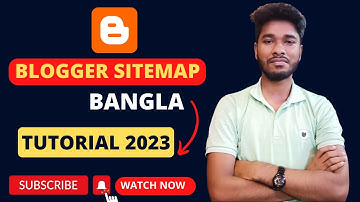 Blogger Sitemap Bangla Tutorial 2023 - Google Search Console