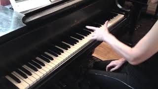 (HD) Lesson in Progress, Burgmuller Harmony of the Angels, FEELING RESTS and their continuity
