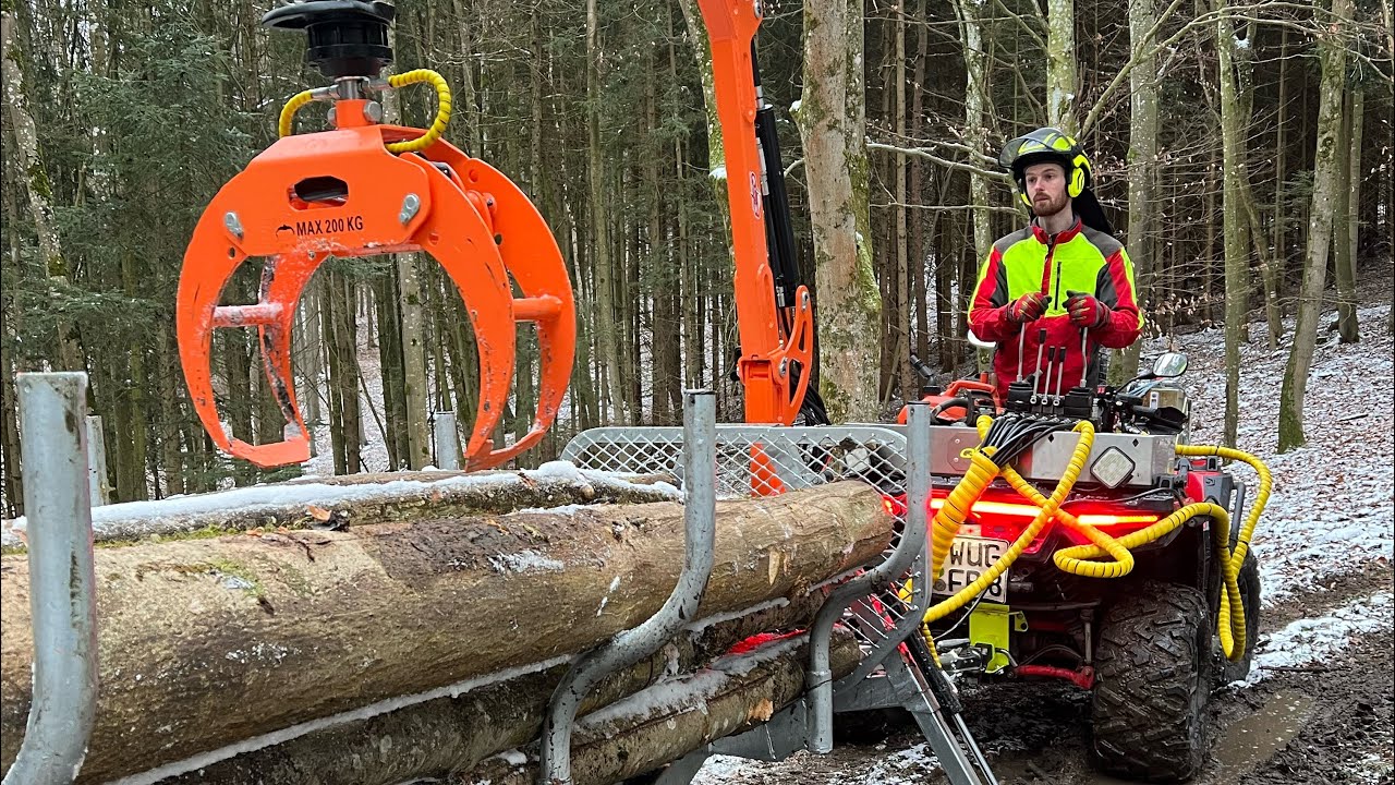 ATV / Quad Anhänger für Gärtner und Waldarbeiter Teil 2 