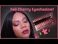 Urban Decay Cherry Palette | Fall Cherry Eyeshadow Tutorial