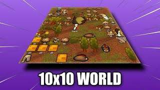 Can I Survive a 10x10 map in Rimworld?