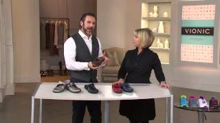 Vionic w/ Orthaheel Orthotic Mules w/Floral Detail - Jane with Mary Beth Roe