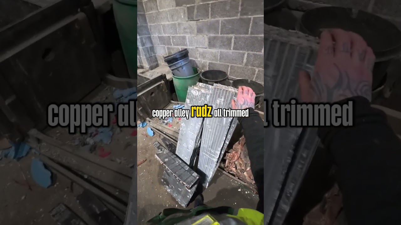 Пункт приема металлолома 🔥 Медные блоки готовы к вывозу ♻️💪 