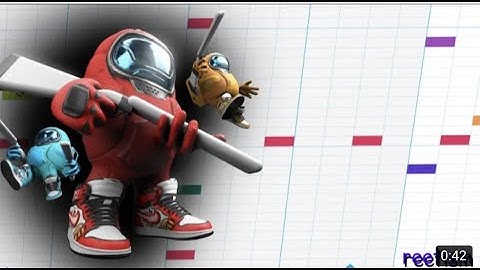 Thumbnail of Among us drip song Chrome Music lab