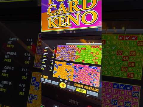 How would you react? #keno #casino #win