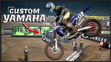 FULL YAMAHA CUSTOMIZATION - Monster Energy Supercross: the Official Videogame