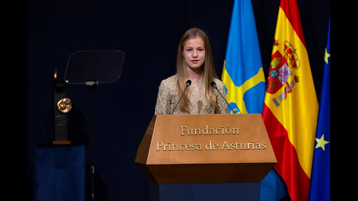 Palabras de S.A.R. la Princesa de Asturias en la entrega de los Premios Princesa de Asturias 2020