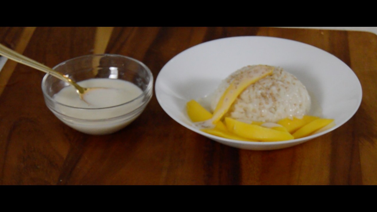 El Postre Más Rico del Sudeste Asiático? Mango Sticky Rice