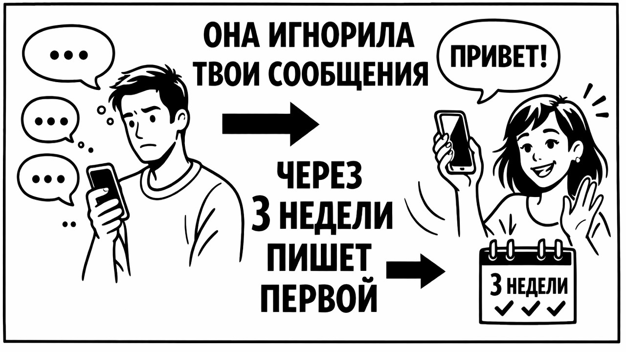 Как заставить СКУЧАТЬ по вам даже ХОЛОДНУЮ женщину