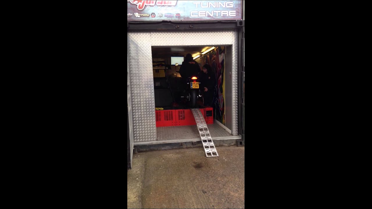 SUZUKI BANDIT 600 DYNO RUN 33BHP RESTRICTED POWER TECH EXHAUST