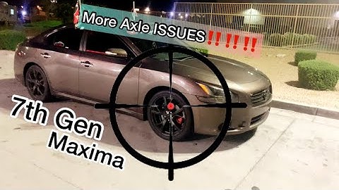 Nissan Maxima Control Arm replacement