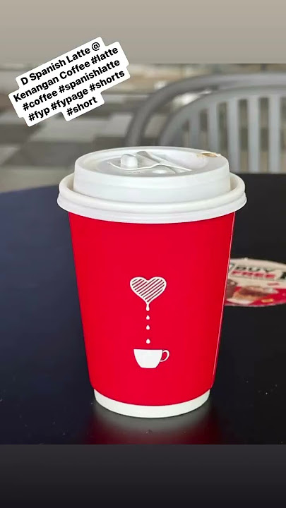 D Spanish Latte @ Kenangan Coffee #latte #coffee #spanishlatte #fyp #fypage #shorts #short