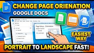 EASIEST Way to Change Page Orientation in Google Docs