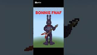 BONNIE FNAF FREDDY👀in Minecraft #fnaf #minecraft #shorts