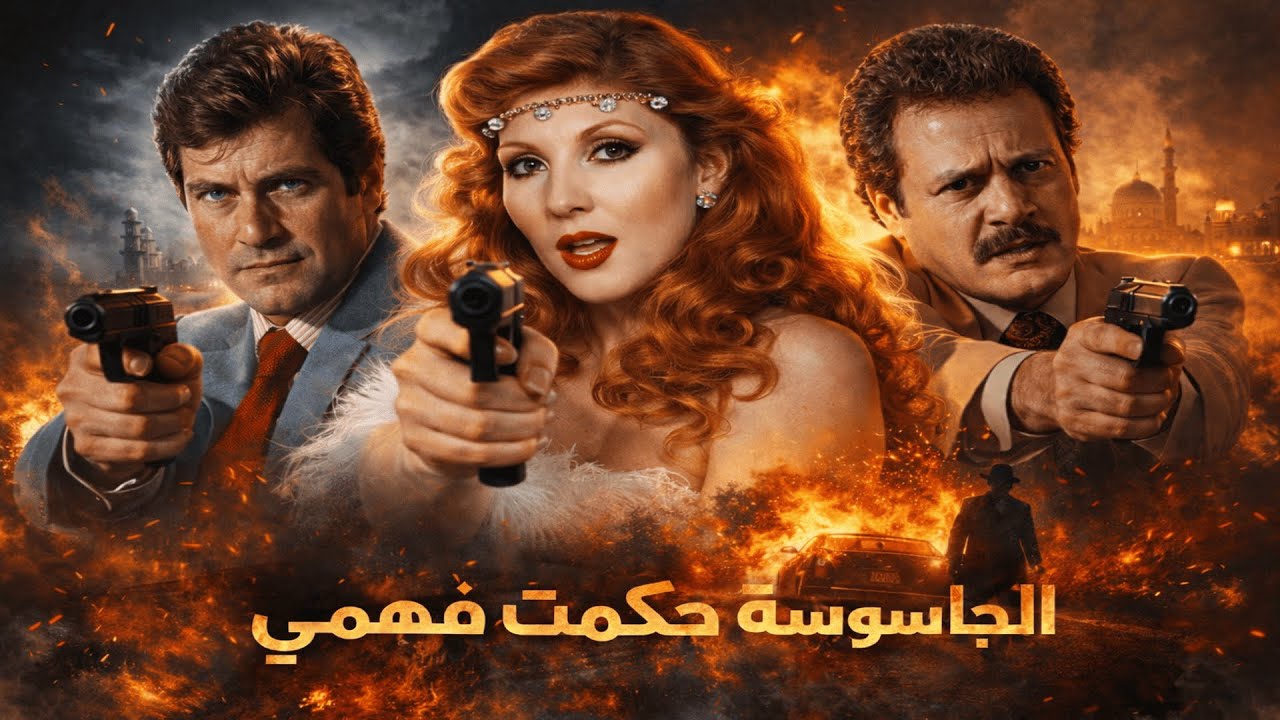 فيلم الجاسوسة حكمت فهمي | راقصة وقعت في شبكة المخابرات  |  ناديا الجندي - فاروق الفيشاوي - حسين فهمي
