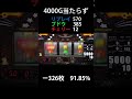 【禁断検証】すべて1枚掛けで10000G回してみた【マイジャグラー5】short #6号機 #パチスロ #ジャグラー #マイジャグラー5