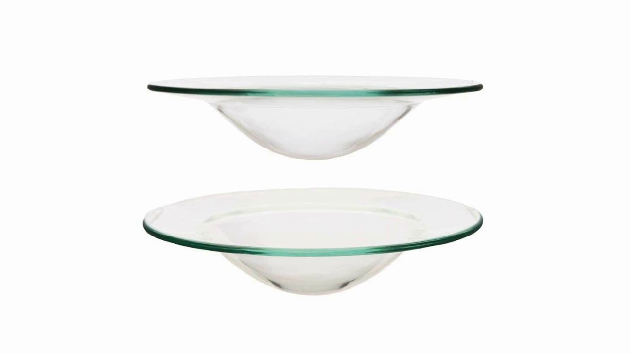12cm Glass Oil Burner Dish OD01