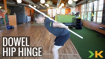 How To Do A Hip Hinge w/ A Dowel - Tangelo Health