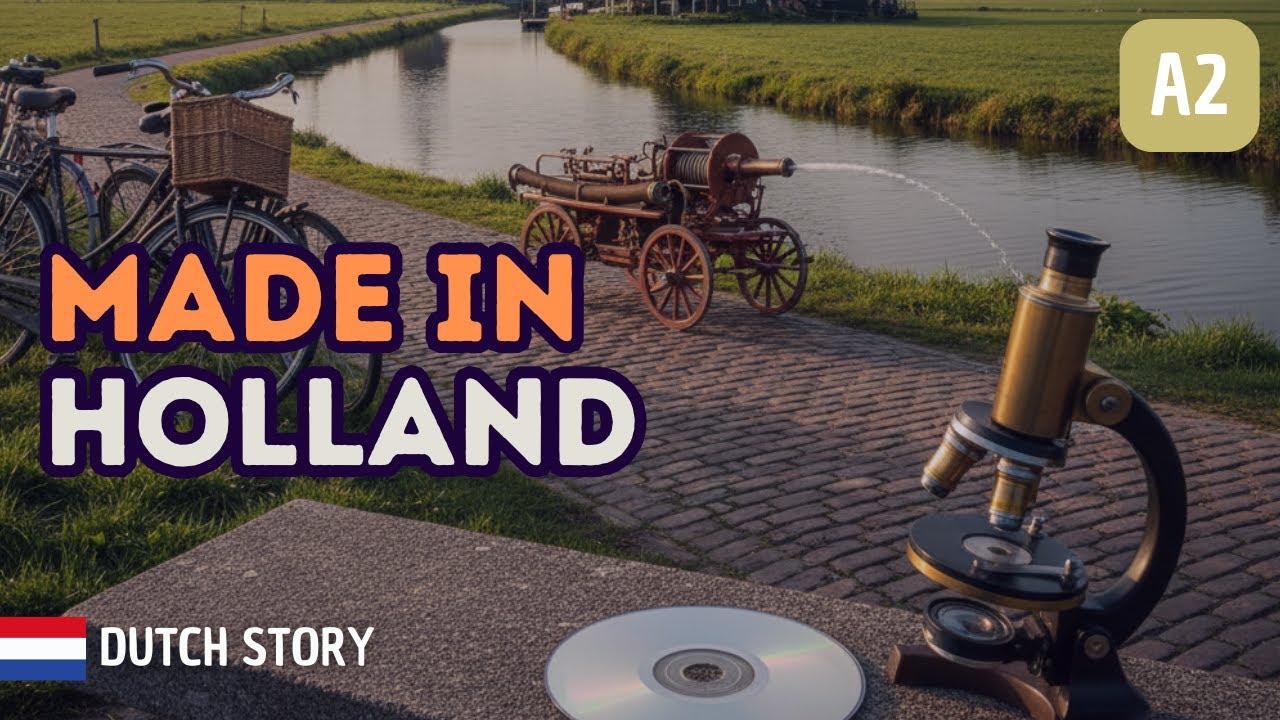 Made in Holland, Dutch inventions that changed the World | Story for learning Dutch (A2) 🇳🇱