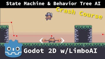 Godot Crash Course: State Machines & Behavior Tree AI ~ 2D Platformer with LimboAI