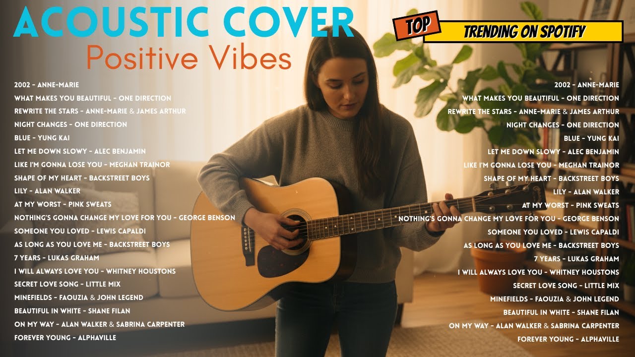 Instant Mood Booster 🌈🎧 || Positive English Acoustic Cover Songs Going Viral on TikTok & Spotify