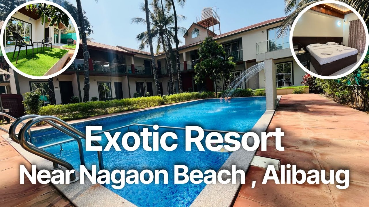 DA505 - Luxury Resort Near Nagaon Beach for Family With Pool | Best Resort in Alibaug | Dial Alibag