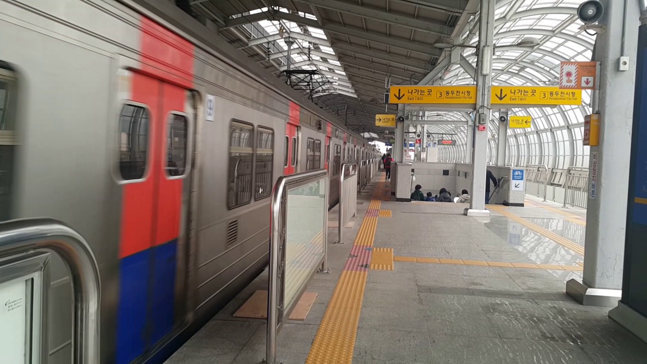 코레일 1호선 소요산행 311@19편성 동두천중앙역 발차