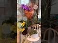 Flower arrangement ideas /Sumire flower shop#園芸ライフ #ミニチュア #flowerlover