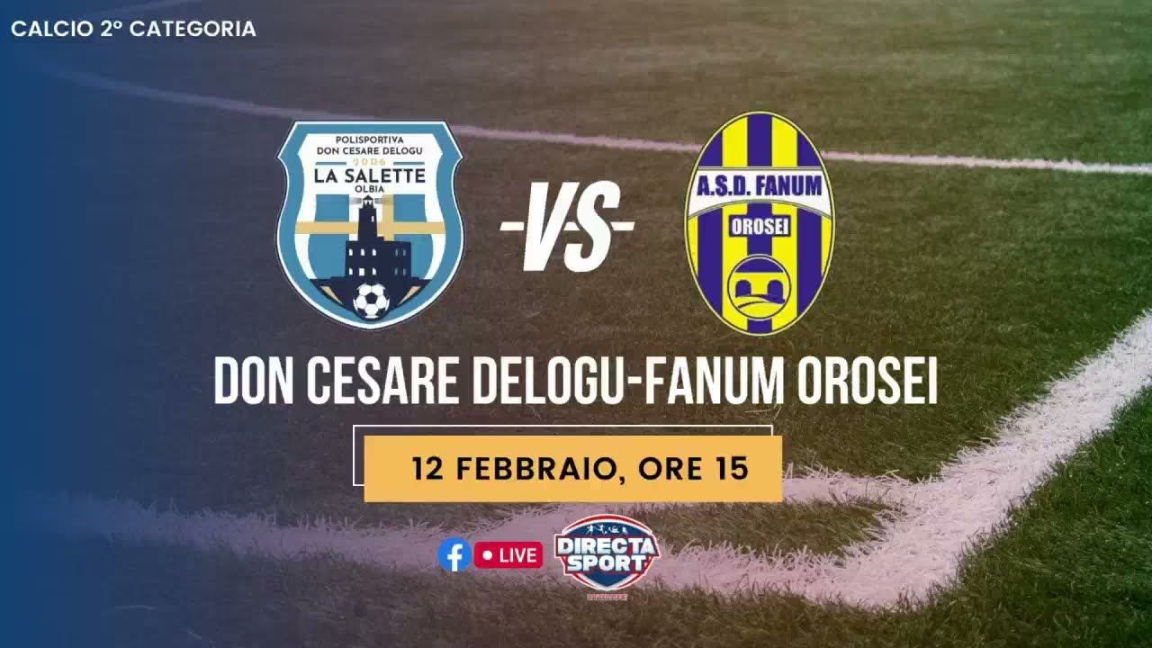 Calcio 2° Categoria – Don Cesare Delogu-Farum Orosei (3-1)