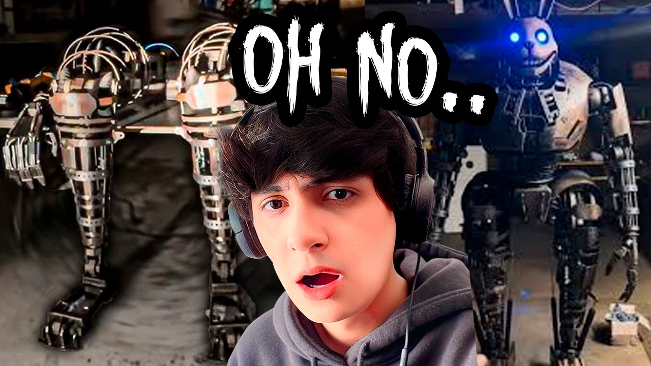 CREÓ un ANIMATRÓNICO REAL y SE ESCAPÓ! Se llama NOSEY y es MUY PELIGROSO 💀