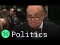 Rudy Giuliani Says He Would Testify in Impeachment Hearings