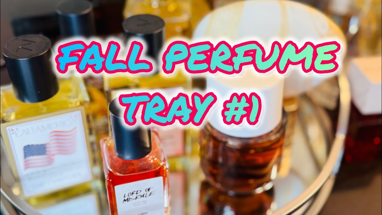 ОСЕННИЙ ПОДНОС С АРОМАТАМИ, ЧАСТЬ 1 #духи #ароматпятницы #парфюмерныйподнос