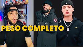 (YEUMOREL REACCIONA) PESO COMPLETO (Lyric Video) - Peso Pluma, Arcángel