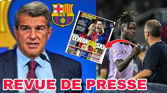 📰: LE BARÇA avec Lewandowski surclasse Bilbao & Nico WILLIAMS : Ac Milan ne décolle pas, ils sont thumbnail