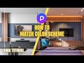 How to Match Color Scheme in Interior Design | Hindi Tutorial | D5 Render
