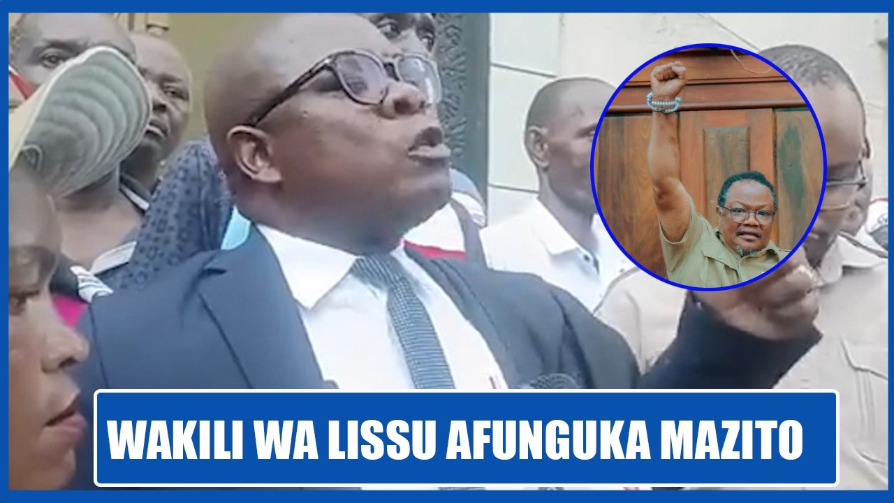 CHADEMA NA LISSU WAPATA USHINDI MNONO MAHAKAMANI, WAKILI AFUNGUKA MAZITO