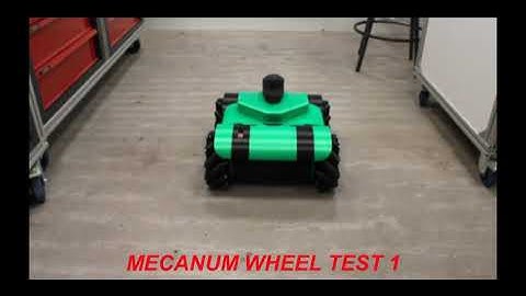 ReP_AL Mecanum Wheel Test 1